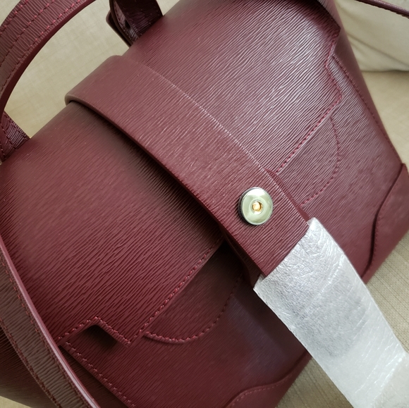 Senreve mini maestra mimosa bag Bordeaux gold hardware brand new with tag - Picture 5 of 13